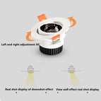 Tasse noire et noire / Blanc chaud 3000K | 30 W / Gradable