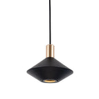 D17xH14cm Noir / Blanc chaud