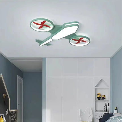 Plafonnier avion nordique dimmable pour chambre d’enfants — LZ4X9P2