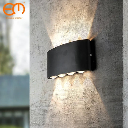 Applique murale LED étanche aluminium éclairage haut et bas extérieur — LZ4X9P2