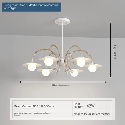 Lustre en verre artistique pour décoration intérieure créative — LZ4P9XQ