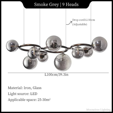 Suspension moderne au design créatif pour décoration unique — LZ4X9P