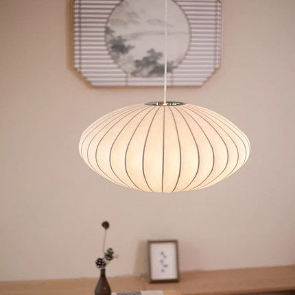 Suspension en soie au style moderne wabi sabi pour intérieur — LZ4X9Q