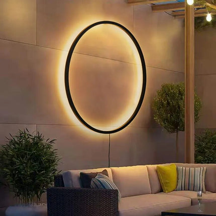 Applique murale LED cercle pour décoration intérieure — LZ4G7X9