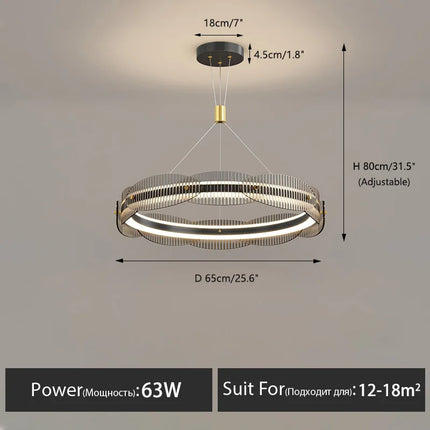 Suspension lustre moderne pour salon et restaurant — LZ4N7Q2