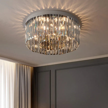 Plafonnier en cristal haut de gamme pour intérieur élégant — LZ4X9P2Q