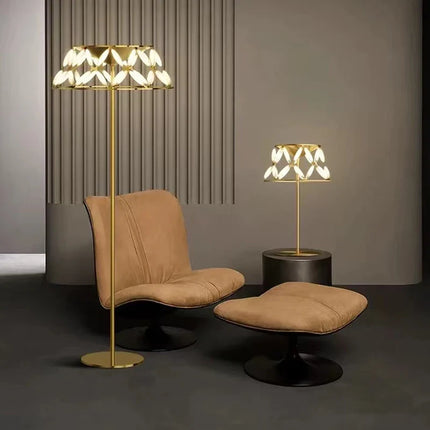 Plafonnier LED minimaliste avec abat-jour fantaisie moderne — LZ4X9QJ2