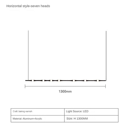Lustre LED minimaliste au design espagnol pour intérieur élégant — LZ4X9P2