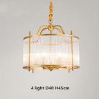 4 lumières D40 H45cm