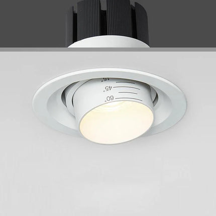 Spot encastré dimmable avec zoom intégré 15-60° COB — LZ4X9P2