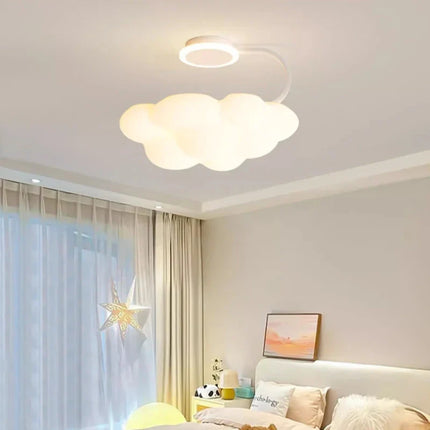Lustre romantique nuages pour chambre enfant style nordique — LZ4X9J