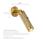 B Gold intégré / Blanc chaud (2700-3500K)