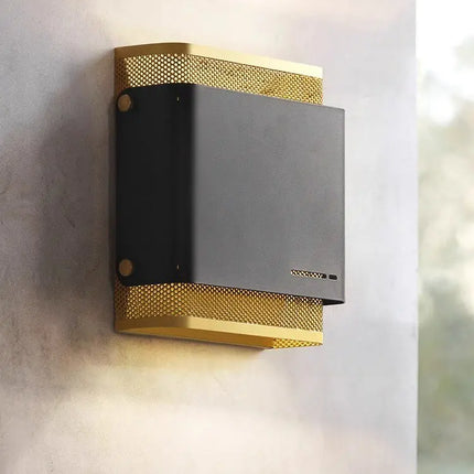 Applique murale LED en fer style américain pour intérieur moderne — LZ4XJ9