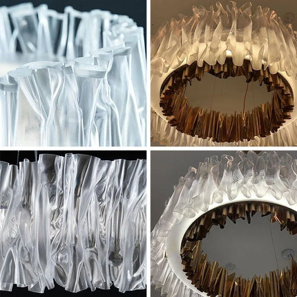 Lustre acrylique LED design italien pour hôtel et restaurant — LZ4P9XQ