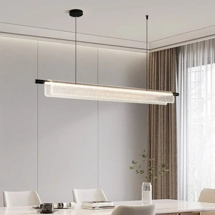 Lustre linéaire moderne pour décoration intérieure et restaurant — LZ4G7T9