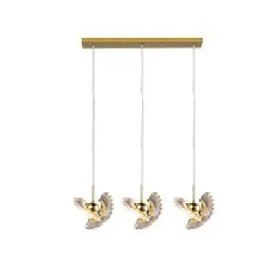 Suspension LED rotative au design créatif pour escalier — LZ4X9T