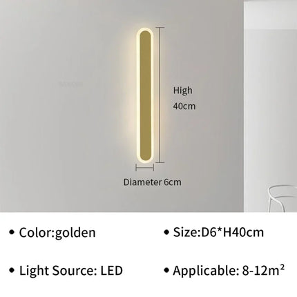 Applique murale LED au design moderne pour décoration intérieure élégante — LZ7X9Q