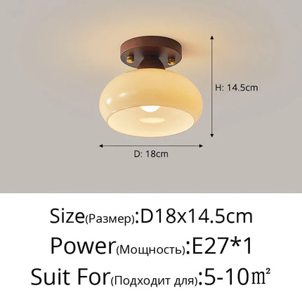 Plafonnier LED blanc pour hall, cuisine et salon — LZ4X9M2