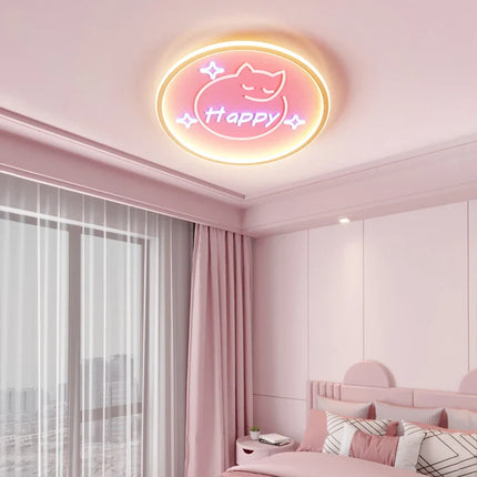 Plafonnier LED rond pour éclairage intérieur moderne et élégant — LZ4X9T2