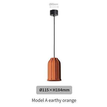 Suspension loft style rétro en béton pour bar et maison — LZ4G7Q2