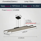 Lustre L110cm / Intensité variable avec télécommande
