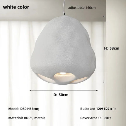 Lustre LED suspension style wabi sabi nordique personnalisé — LZ4X9P2