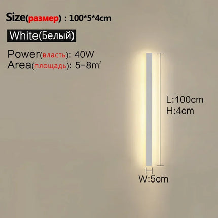 Applique murale LED étanche pour éclairage décoratif extérieur — LZ4X9P2