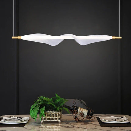 Suspension tube lumineux design nordique pour intérieur décoratif — LZ4XJ9