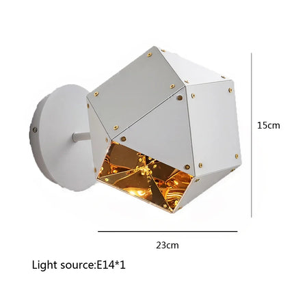 suspension led cube art déco style assorti 	 saison
