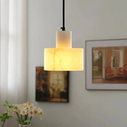 Lustre en dolomite naturelle pour hôtel et boutique de vêtements — LZ4X9P