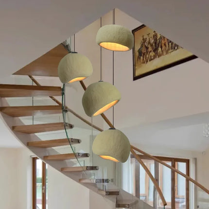 Lustre style wabi sabi japonais pour hôtel et restaurant — LZ4X9TQ