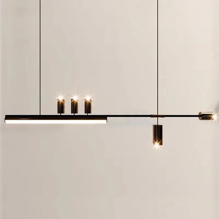 Suspension LED style nordique longue pour table de cuisine et bar — LZ4X9P