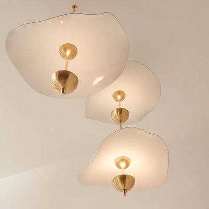 Suspension décorative forme feuille de lotus style nordique — LZ4X9M