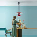 40cm rouge / Lumière neutre