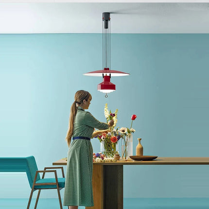lustre italien flexible en aluminium avec led dimmable