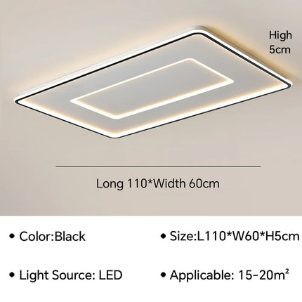 Plafonnier LED moderne pour une décoration intérieure lumineuse — LZ4X9P