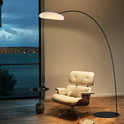 Lampadaire LED décoratif nuage pour salon nordique moderne — LZ4M7Q2
