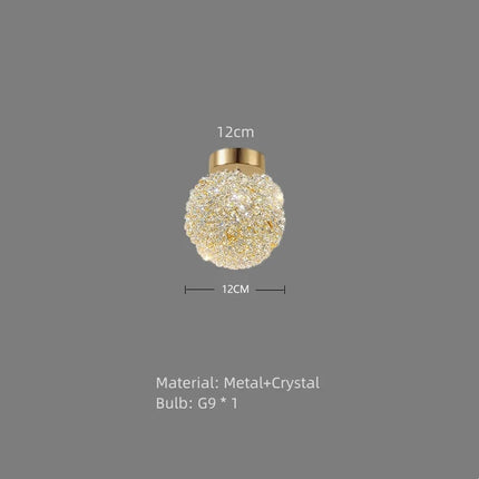 Suspension moderne en cristal avec cordon ajustable — LZ4X9P