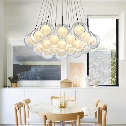 Suspension boule LED moderne pour salon et salle à manger — LZ4X9P2