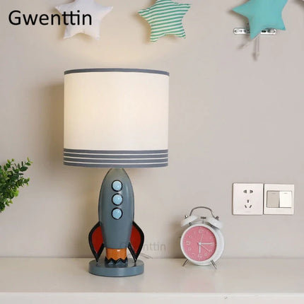 Lampe de bureau design fusée style méditerranéen nordique — LZ4X9Q7