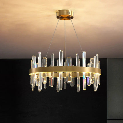 Lustre LED en cristal au design moderne pour intérieur — LZ4P9XQ