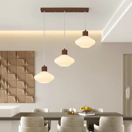 Lustre nordique en bois pour intérieur élégant — LZ4X9P2Q