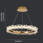 90cm d'or / Lumière chaude 3000K