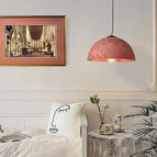 Corps de lampe gris / Gradation tricolore