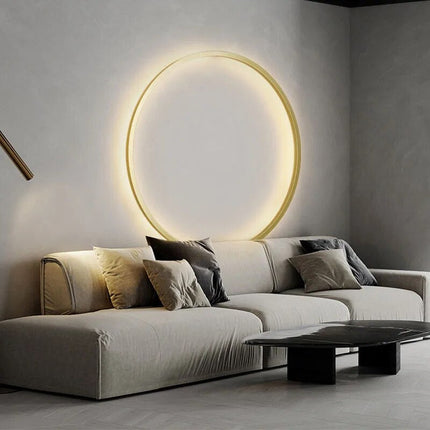 Applique murale LED cercle pour décoration intérieure — LZ4G7X9