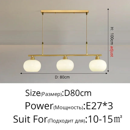 Suspension nordique simple pour décoration intérieure moderne — LZ4X9M