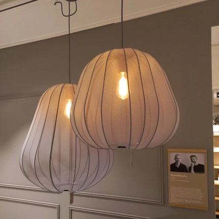 Suspension lanterne ballon nordique pour salon et escalier — LZ4M9Q2