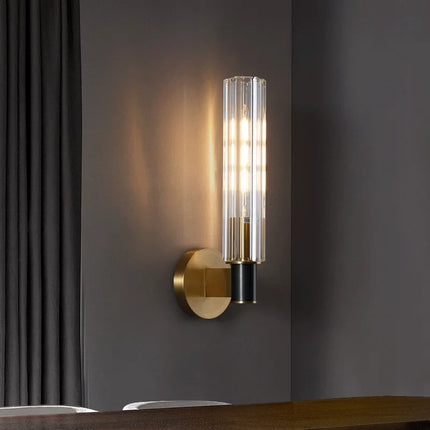 Applique murale LED rétro en laiton pour éclairage moderne — LZ4D9XQ