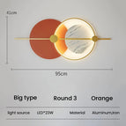 R3 orange grand / Blanc chaud (2700-3500K)