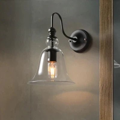 Applique murale vintage en fer style industriel pour intérieur et extérieur — LZ4P9XQ
